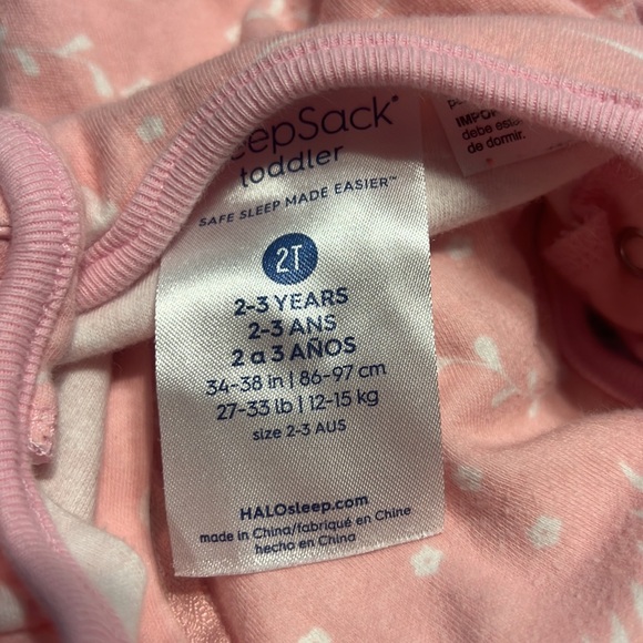 EUC* HALO Innovations Sleepsack 100% Cotton Toddler Wearable Blanket 2 pack - Picture 3 of 7